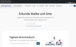 Branchenverzeichnis onlinestreet.de